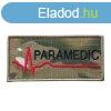 WARAGOD FELVARR Embroidery Paramedic Patch Camo Fabric