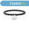 Ni karkt Thomas Sabo LBA0113-840-11-L15,5 Fekete Ezst 92