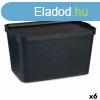Troldoboz fedllel Kipit TP596-1 Antracit Manyag 24 L 29,