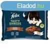 Macska eledel Purina Tasty Shreds Pulyka Kacsa 4 x 80 g MOST