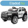 Gyermek elektromos aut Baby Mix Police 4x4 fekete