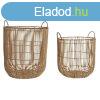 Kosr kszlet DKD Home Decor Rattan (40 x 40 x 51,5 cm) MOST