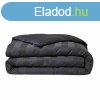 Nordic tok TODAY Satin Fekete 240 x 260 cm MOST 50992 HELYET