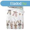 Paplanhuzat-szett HappyFriday Moshi Moshi Rabbit Family Tbb