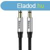 Baseus Yiven AUX 3,5 mm mini jack audio kbel, 1,5 m (fekete