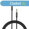 Kbel Audio 3.5mm mini jack Vention BAWBD 0.5m Fekete