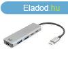 ACT AC7072 4-portos USB3.0 HUB Grey