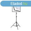 Puluz PU5071EU Stdi kszlet, LED softbox 50x70cm, llvny,