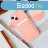 CARD case for IPHONE 16 Plus pink