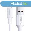 Ugreen US289 60139 micro USB / USB-A cable 0.25m - white