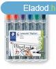 Flipchart marker kszlet, 2 mm, kpos, STAEDTLER "Lumoc