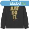 Gyermek Pulver kapucni nlkl Nike Gifting Fekete MOST 2551