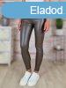 Magastott derek, sttbarna mbr leggings XS-S,S-M,M-L,L-