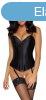 Cottelli Matt Satin Corset 2611465 Black M