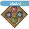 Sushi szett DKD Home Decor Tbbszn Bambusz Kedny Mandala