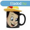 Taza Bgre Pinocchio MUGSDC04 Fekete 400 ml Fedllel MOST 15