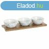 Rviditalos Szett DKD Home Decor Fehr Tengerszkk Porceln