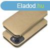 DUAL POCKET Book case for IPHONE 15 Pro Max gold