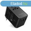 Choetech PD5021 45W EU/US/AUS/UK Travel Adapter with Built-i