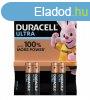 Duracell elem Basic AAA 4db