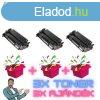 HP -hez CF259A (59A) fekete ?3DB? UTNGYRTOTT toner + ?3DB 