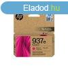 HP 4S6W7NE Tintapatron MAGENTA ?1.650 oldal kapacits No.937