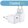 Joyroom fast wall charger USB Type C 25W 3A EU plug white (L