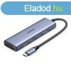 HUB Ugreen CM511 20956A 6in1 USB-C - HDMI / 3x USB-A 3.0 / S