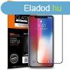 TEMPERED GLASS Spigen GLASS FC IPHONE 11 PRO BLACK