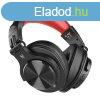 Oneodio Fusion A70 Wireless Headphones (Black and Red)