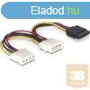 KAB Delock 60103 SATA HDD - 2 db 4pin Molex apa/anya hlzat