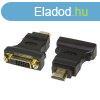 Logilink DVI-D (Dual Link) - HDMI Adapter Black