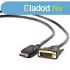 Gembird Displayport -> DVI-D M/M video jelkbel 1.8m feke