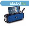 SY-968 Napelemes bluetooth hangszor beptett zseblmpval,