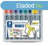 Flipchart marker kszlet, 2-5 mm, vgott, STAEDTLER "Lu