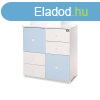 Lorelli Cupboard pelenkz komd - White & Baby Blue