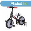 Chipolino Max Bike bicikli segdkerkkel - Grey