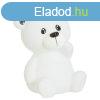 LED-es jszakai fny, maci, fehr - TEDDY - Butopa