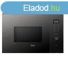 Midea MBMTG925H-BK bepthet mikrohullm st fekete 25L M