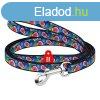 WAUDOG nylon dog leash 20 mm wide, 122 cm long "fig