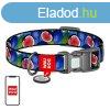 Waudog "Fig" nylon dog collar with QR code, size S