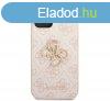 Guess PU 4G Metal Logo Apple iPhone 13 htlap tok, rzsaszn