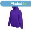 Fruit of the Loom F44 kapucnis pulver, HOODED SWEAT, Purple