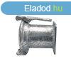 Olasz csatlakoz M-elem karimval 6" - 180 x 180 mm kar