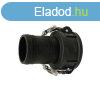 Camlock manyag M-elem tmlcsonkkal 1" - 32 mm tmlh