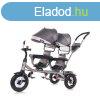 Chipolino 2Play ikertricikli kupolval - Silver Grey