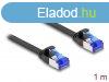 DeLock CAT6A U-FTP Patch Cable 1m Black