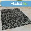 Kltri s beltri sznyeg ethno design - fekete 160x220 cm