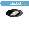 Beptett spotlmpa fekete 6,8 cm, LED-del 750 lm, szablyoz