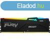 Kingston 32GB DDR5 5200MHz Fury Beast RGB Black